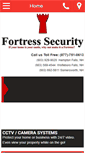 Mobile Screenshot of fortresssecurity.biz